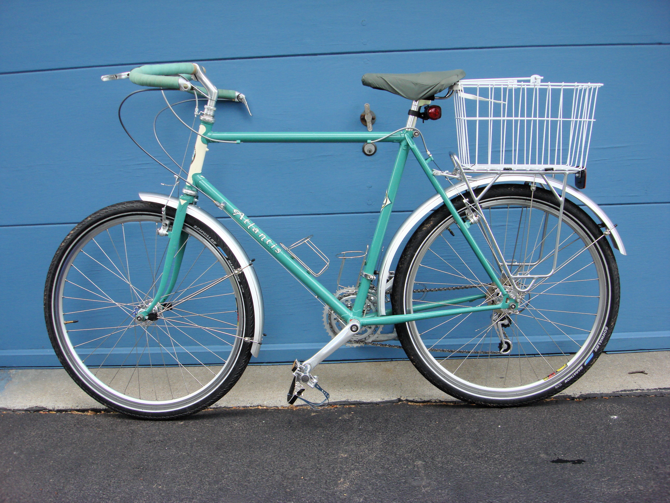 Rear Bike Rack Basket